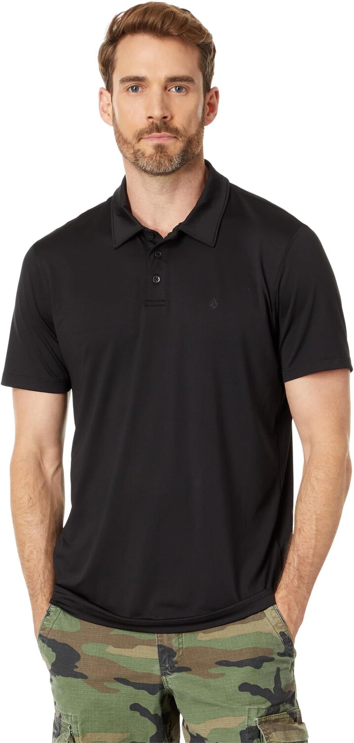 

Рубашка-поло Hazard Pro Short Sleeve Polo Volcom, черный