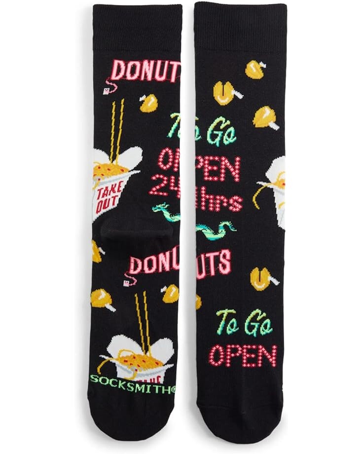 

Носки Socksmith 24-Hour Diner, черный