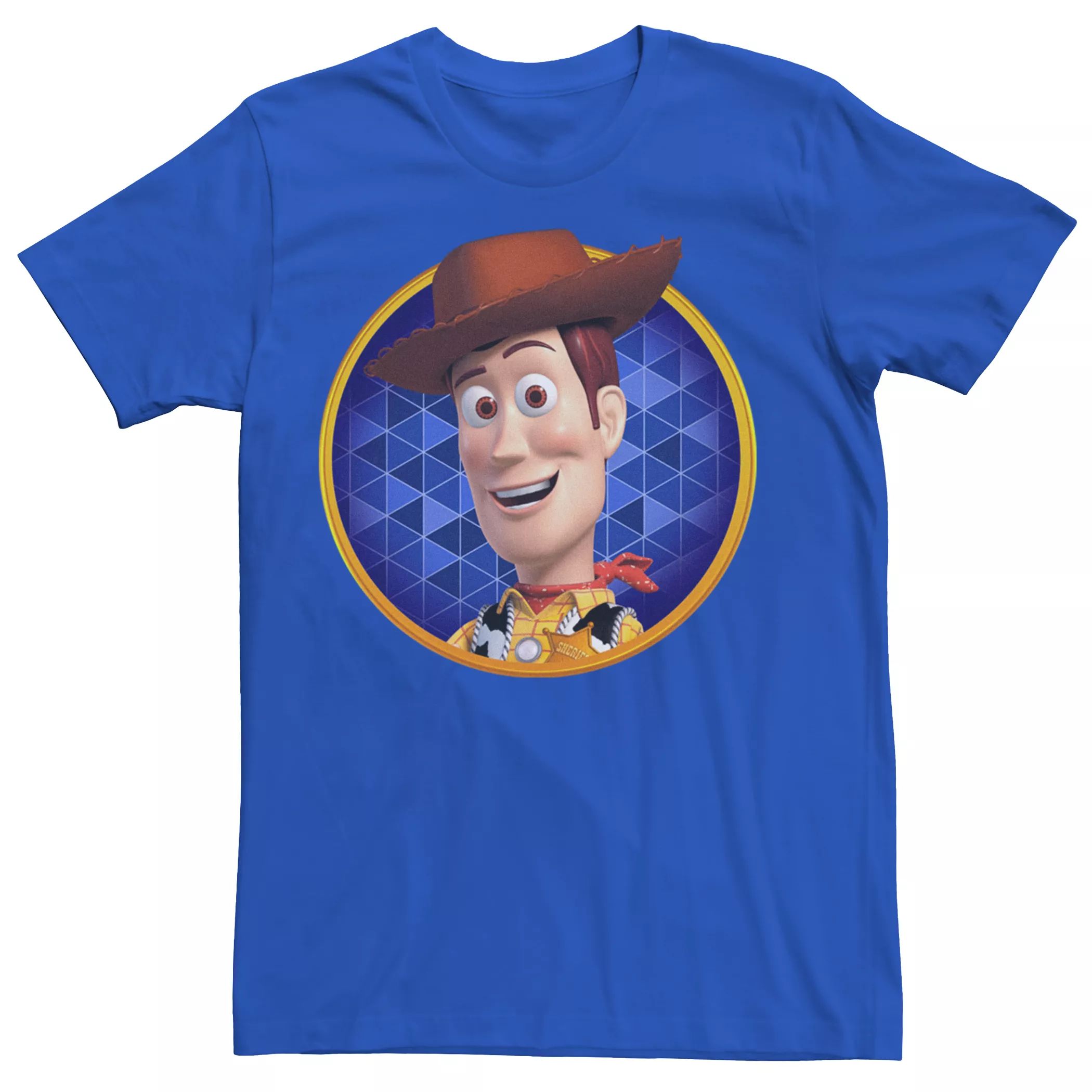 мужская футболка disney pixar toy story dj blue jay licensed character Мужская футболка с круглым вырезом Disney/Pixar Toy Story Woody Licensed Character