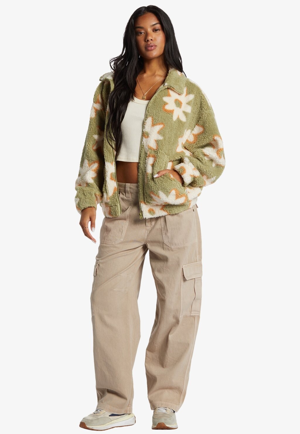

Флисовая куртка FIRST LIGHT Billabong, зеленый