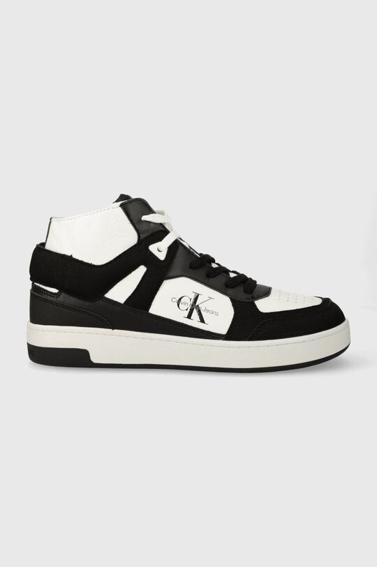 

Кроссовки BASKET CUPSOLE MID LTH ML FAD Calvin Klein Jeans, черный