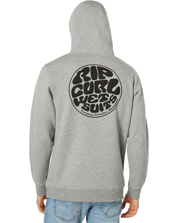 Худи Rip Curl Wetsuit Icon Pullover Hoodie, цвет Grey Marle