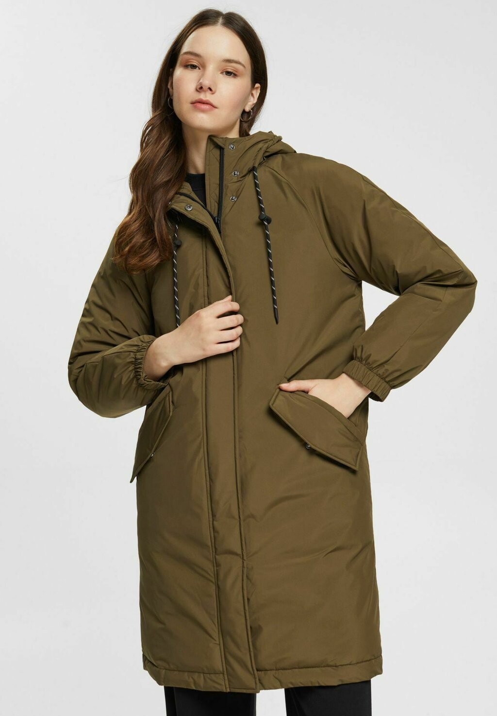 

Зимнее пальто edc by Esprit, Коричневый