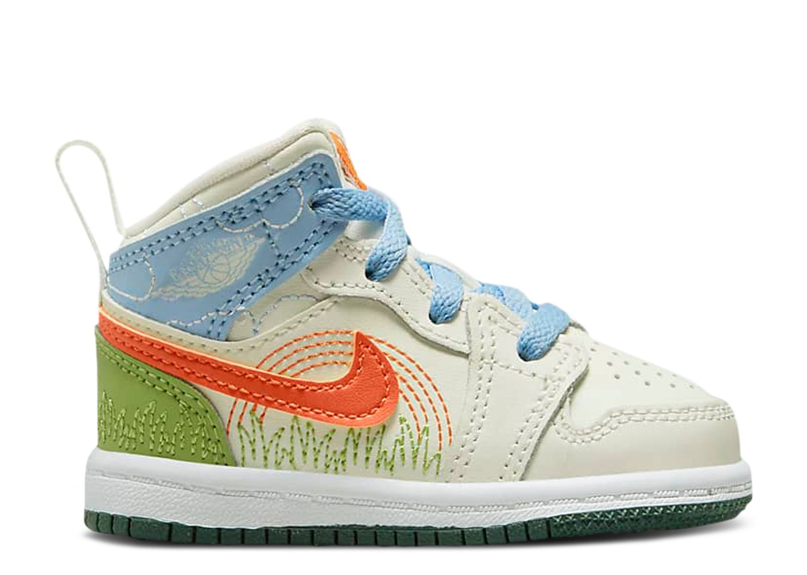 

Кроссовки Air Jordan Air Jordan 1 Mid Se Td 'Stitch', кремовый