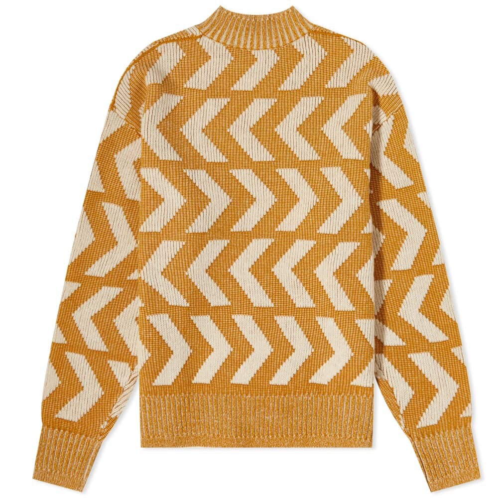 

Свитер Acne Studios Keith Cross Bones Face Relaxed Crew Knit
