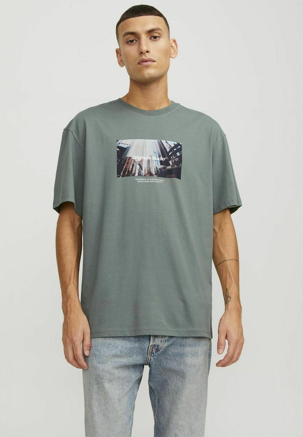 

Футболка с принтом Picture Ss Crew Neck Sn Jack & Jones, цвет laurel wreath