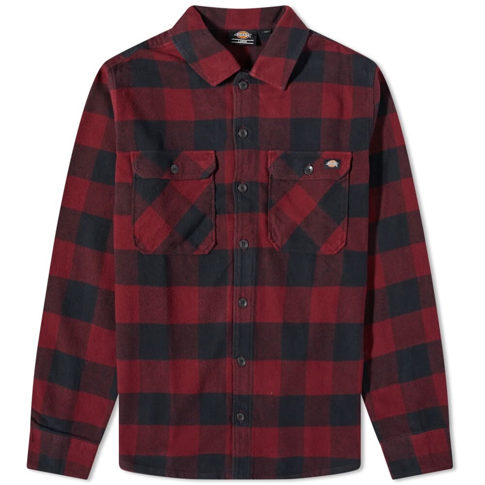 

Рубашка в клетку Dickies New Sacramento, бордовый