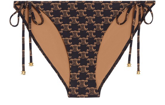 

Низ купальника с монограммой из трикотажа Celine
