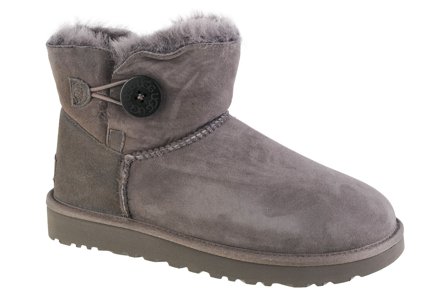 

Ботинки UGG UGG Mini Bailey Button II, серый
