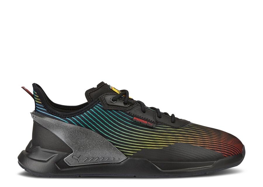 

Кроссовки Puma Scuderia Ferrari X Ionspeed Velocity Motorsport 'Rainbow Gradient', черный, Серый