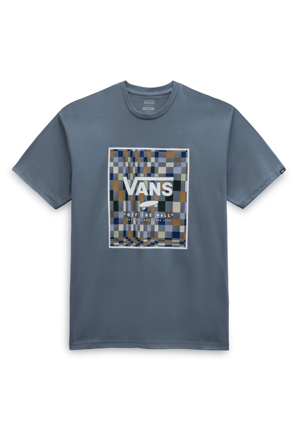 

Футболка с принтом Classic Vans, цвет blue mirage wood thrush