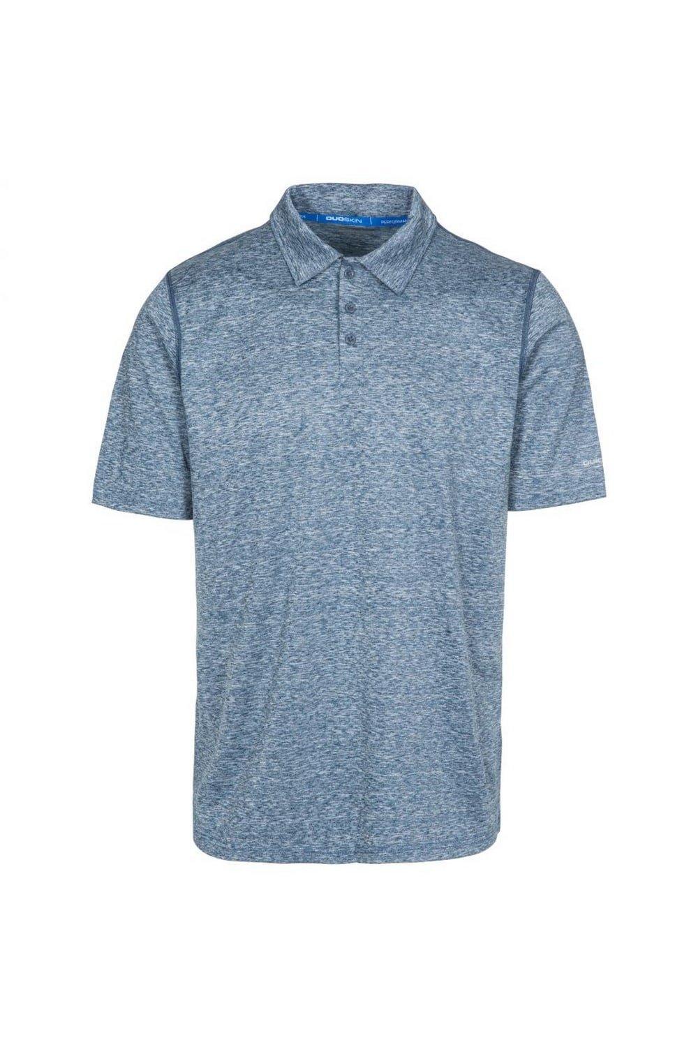 цена Быстросохнущая футболка-поло Monocle Trespass, темно-синий