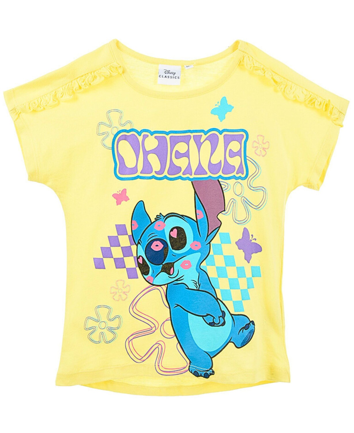 Футболка Disney Disney Lilo & Stitch, желтый genuine disney lilo