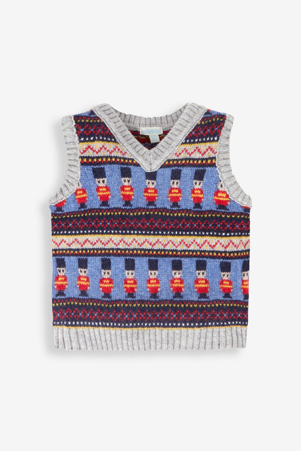 

Майка JoJo Maman Bébé Fair Isle Jojo Maman Bébé, серый