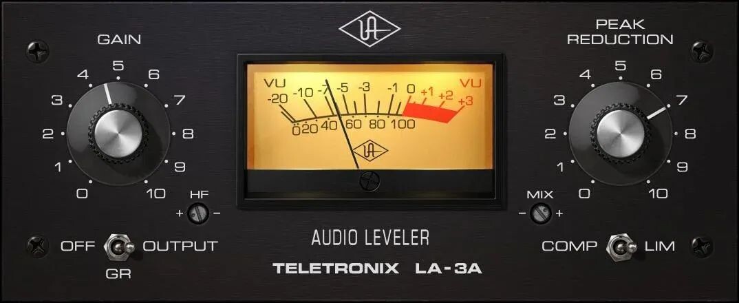 

Подключаемый модуль Universal Audio UAD Teletronix LA-3A Audio Leveler