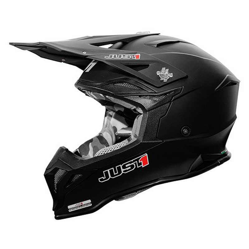 цена Шлем для мотокросса Just1 J39 Rock, черный