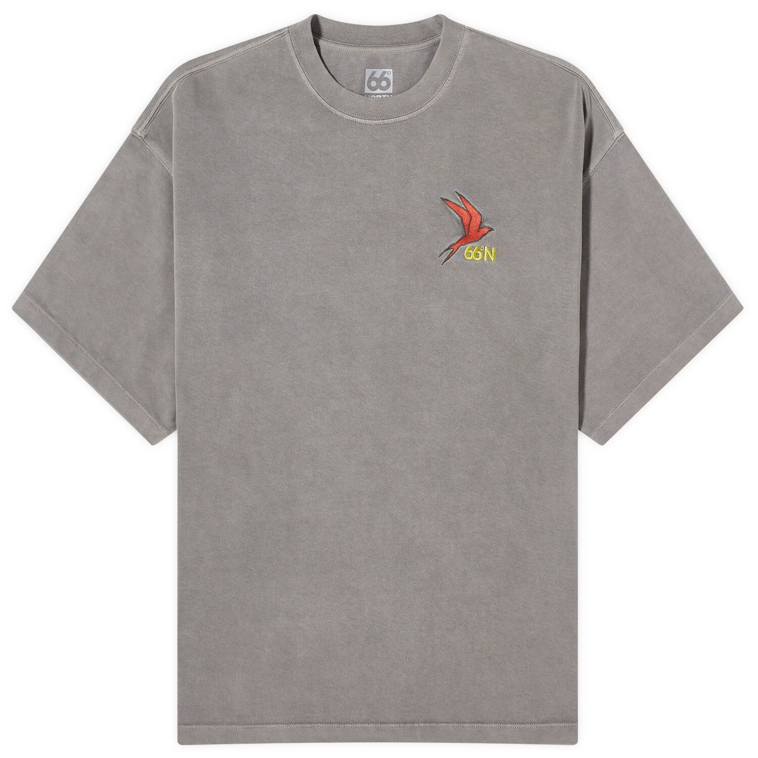 

Футболка 66° North Kria Box T-Shirt, цвет Solid Grey