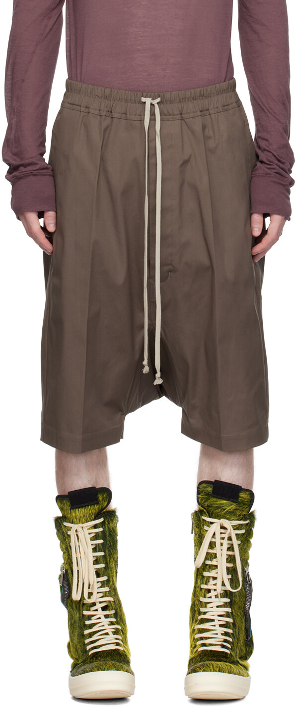 

Серый - шорты Ricks Pods Rick Owens