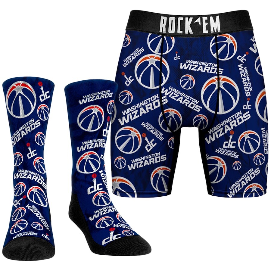 

Носки Rock Em Socks Washington Wizards, нави