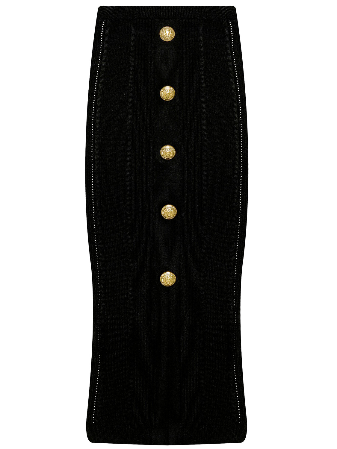 

Юбка Balmain Knit, черный