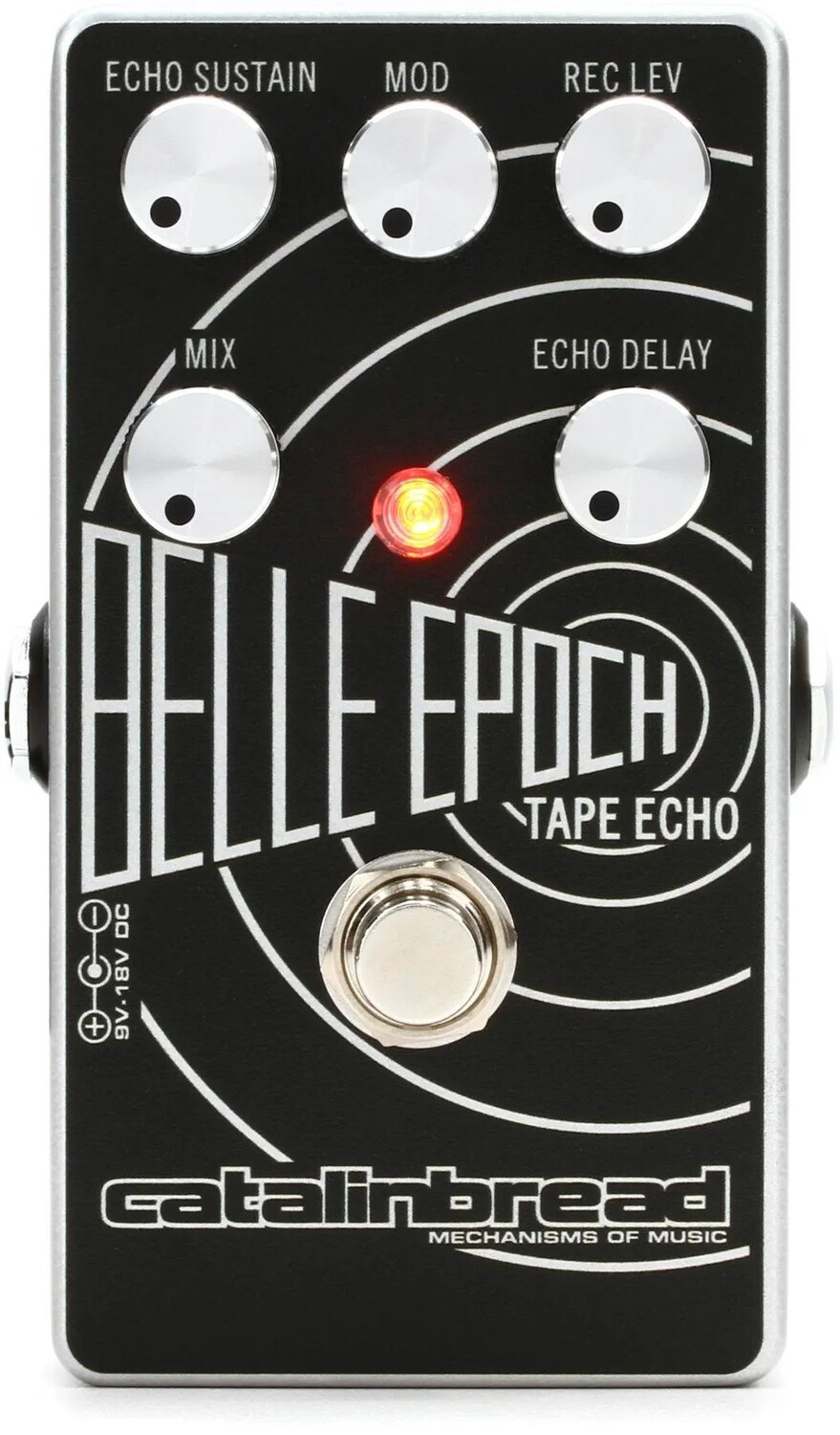 

Педаль Catalinbread Belle Epoch Tape Echo — серебристая