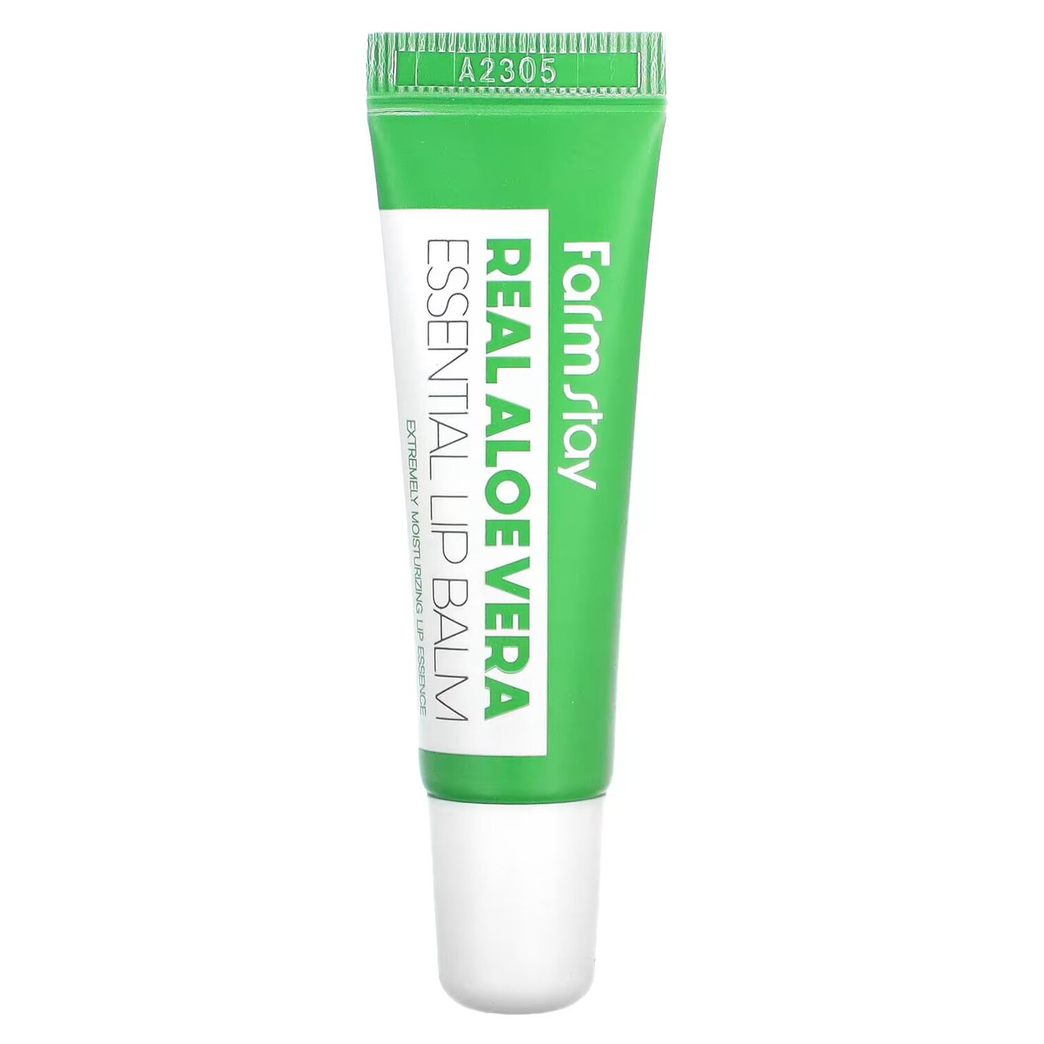 

Бальзам для губ Real Aloe Vera Essential, чрезвычайно увлажняющая эссенция для губ, 0,35 унции (10 г) Farmstay