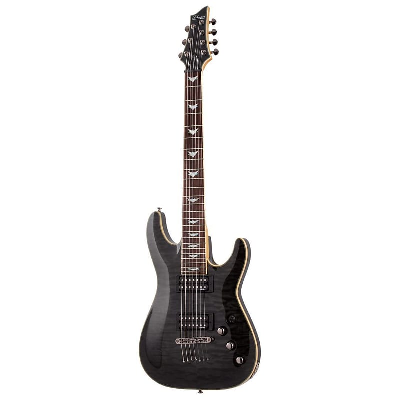 цена Электрогитара Schecter Omen Extreme-7 7-String Electric Guitar with Rosewood Fretboard and Maple Neck