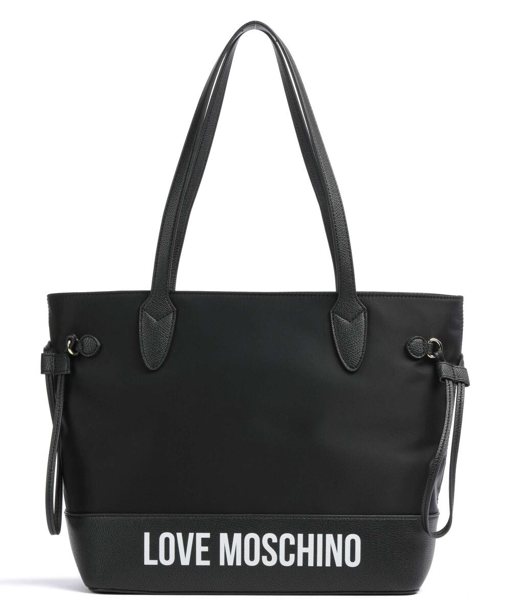 

City Lovers Шоппер Нейлон, искусственная кожа Love Moschino, черный