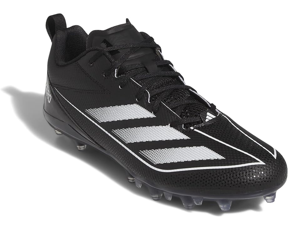 Кроссовки adidas adizero Spark Football Cleats, цвет Black/White/Black men s red black tf turf sole outdoor cleats football boots shoes soccer cleats size 35 45 dropshipping chuteira futebo