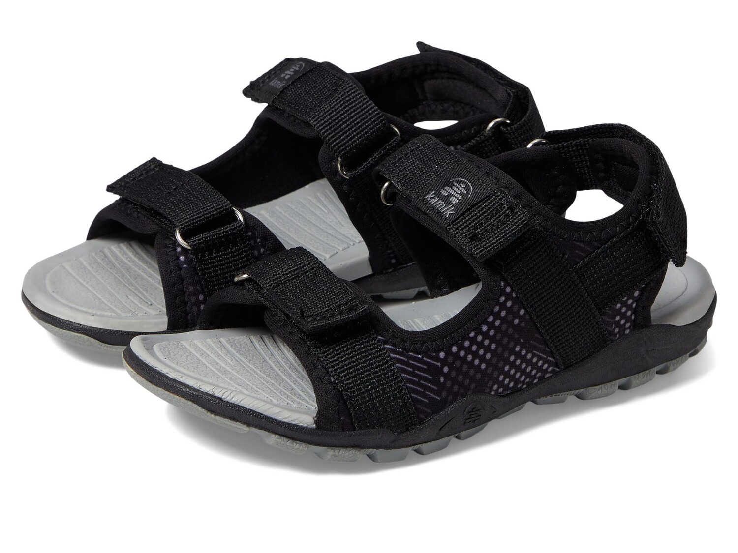 

Сандалии Kamik Kids Jump (Little Kid/Big Kid), черный