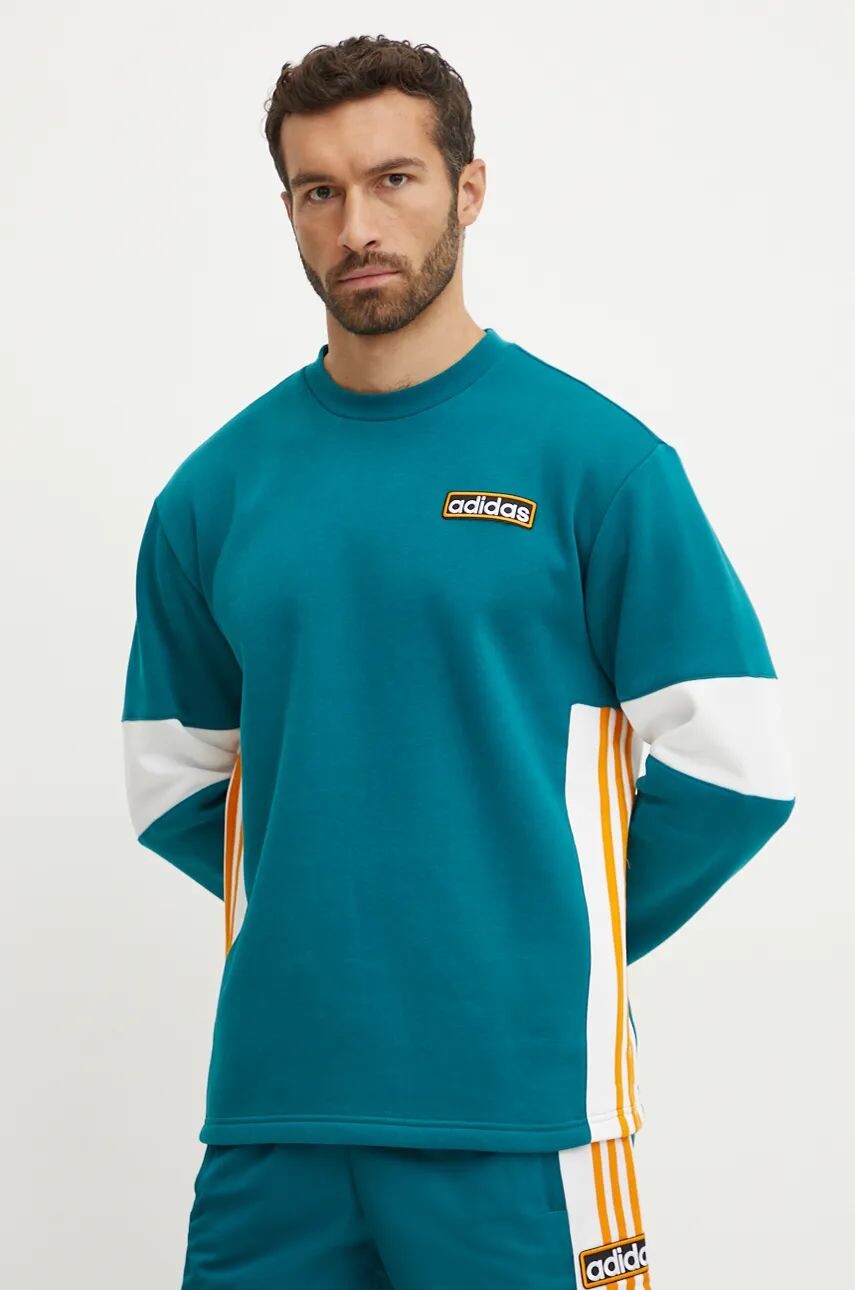 

Толстовка adidas Originals Adibreak Crew, бирюзовый