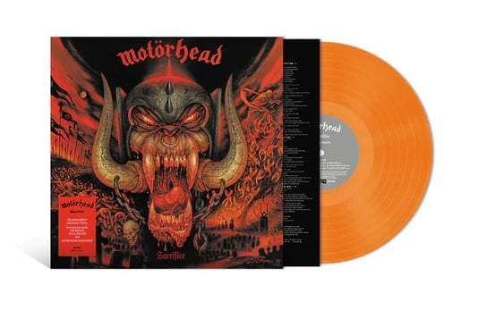 Виниловая пластинка Motorhead - Sacrifice (оранжевый винил)