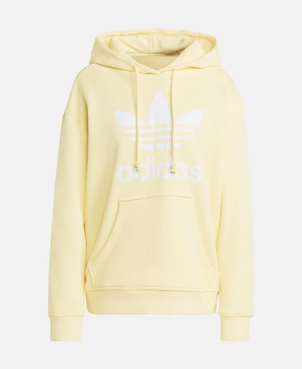 

Толстовка с капюшоном adidas, светло-желтого