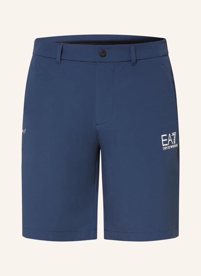 

Шорты для гольфа Ea7 Emporio Armani, синий