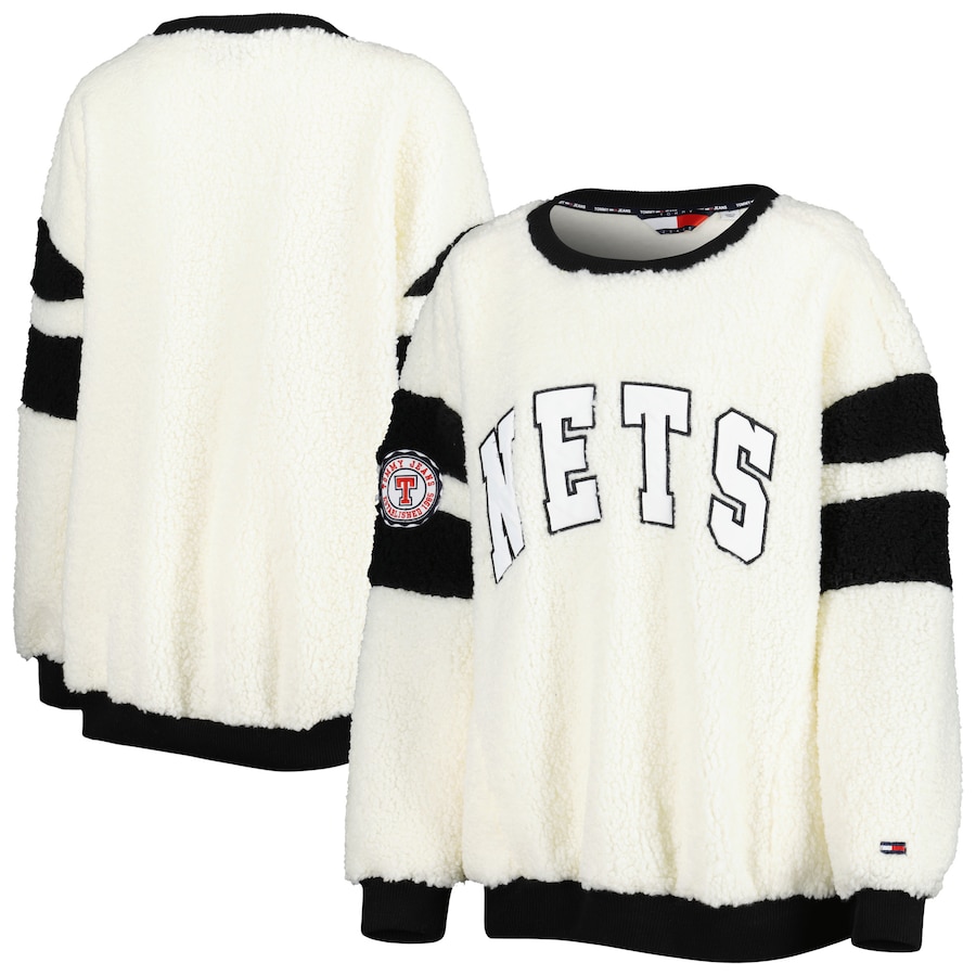 

Толстовка Tommy Jeans Brooklyn Nets, серый