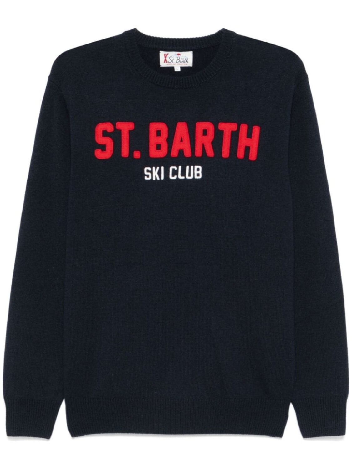 

Свитер с цаплей MC2 Saint Barth, синий
