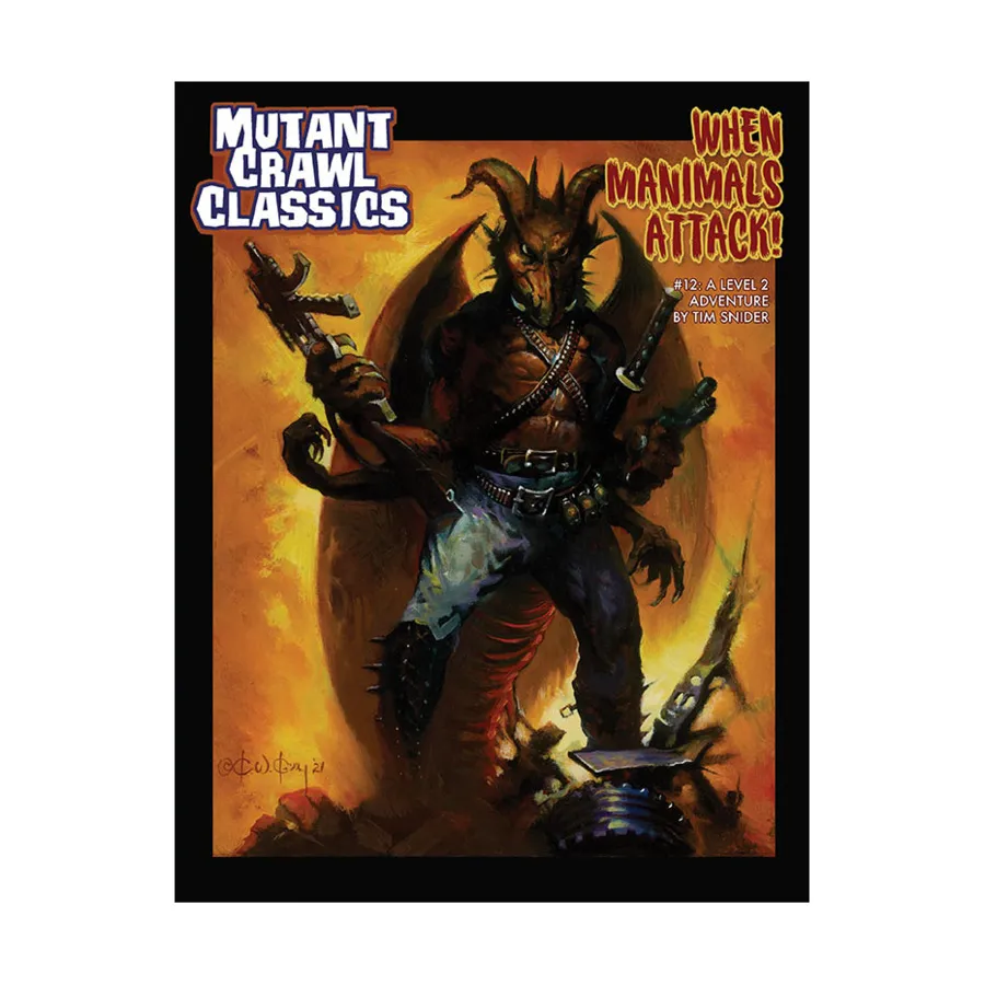 

Модуль When Manimals Attack, Mutant Crawl Classics RPG (Goodman Games)