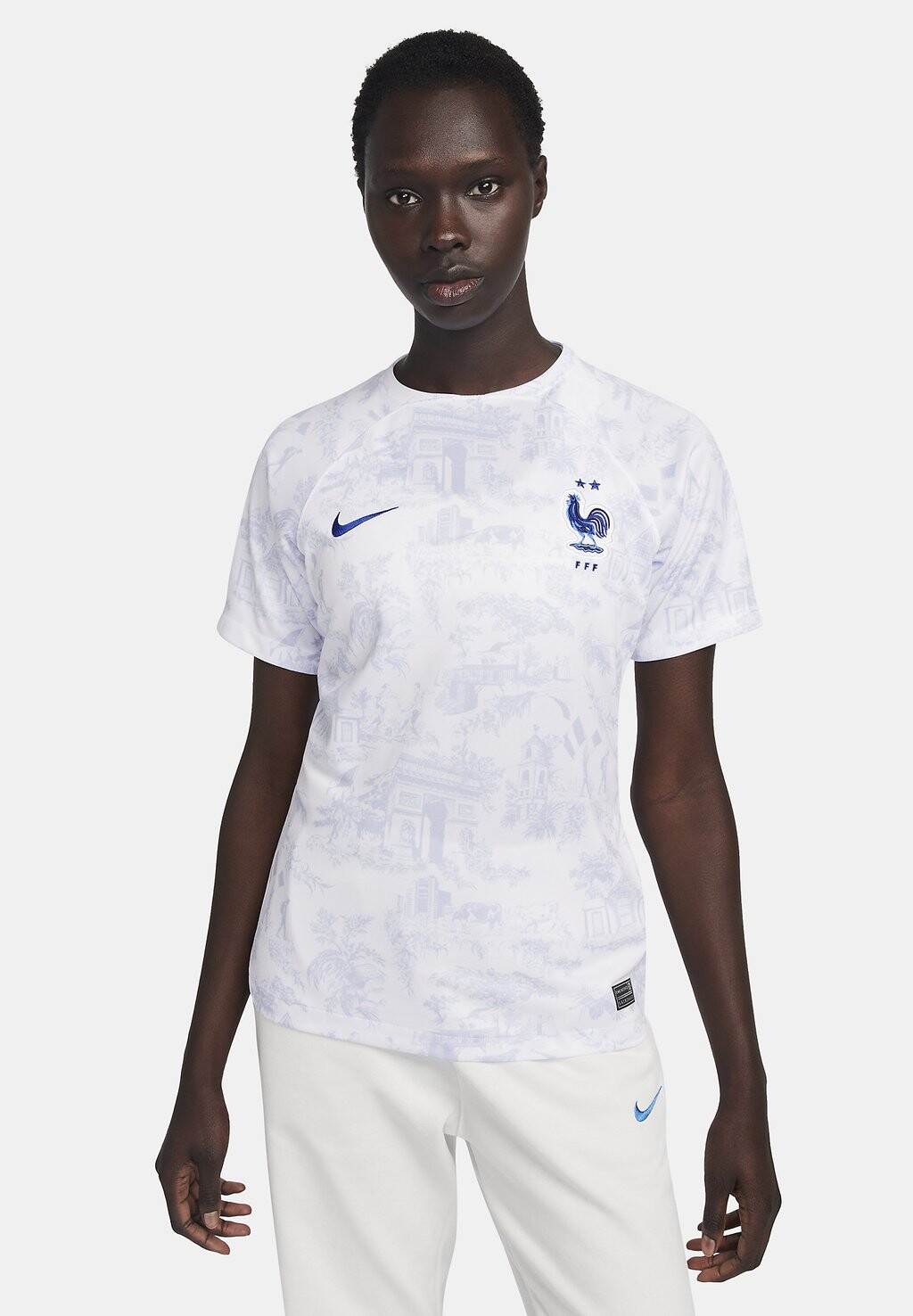 

Футболка с принтом Nike, Серый