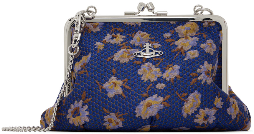 

Синяя сумка Granny Frame Vivienne Westwood