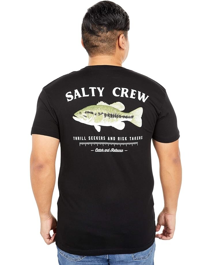 

Футболка Salty Crew Bigmouth, черный
