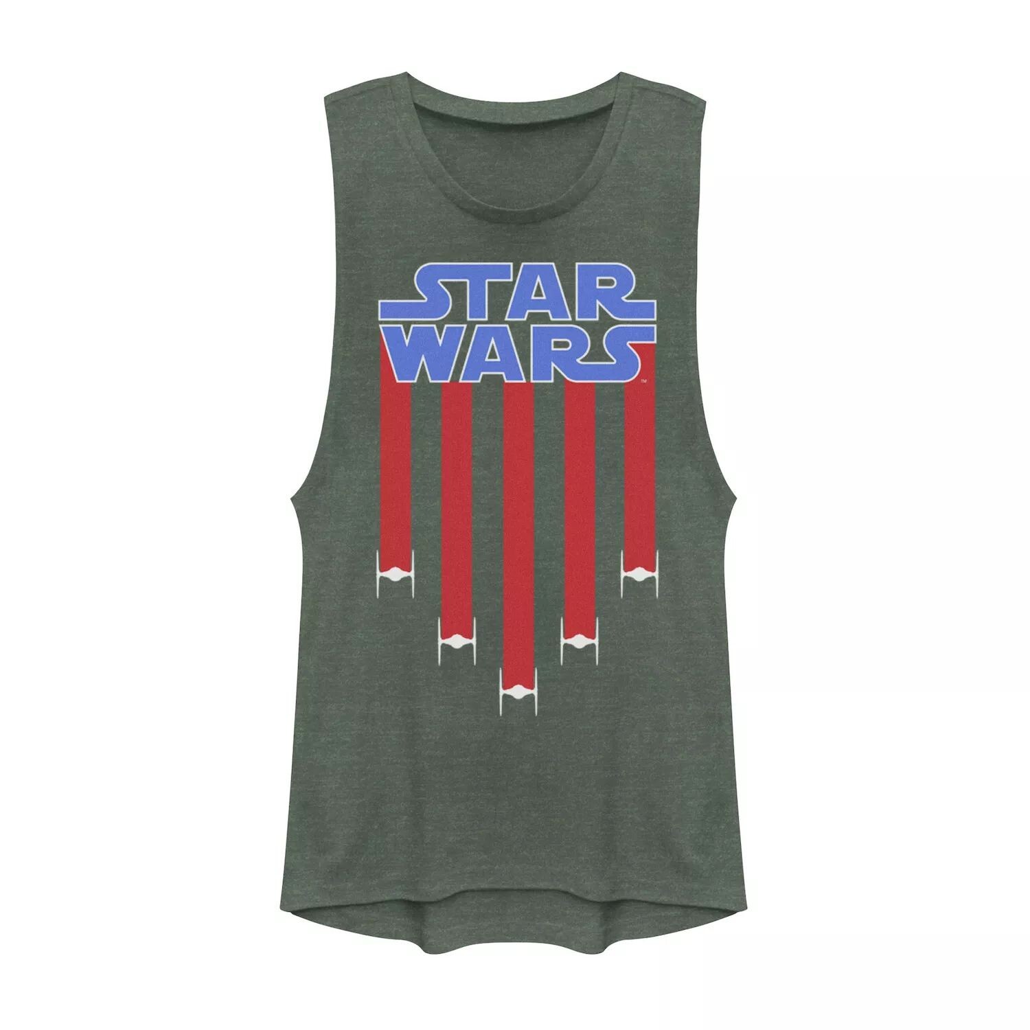 

Юниорская футболка Star Wars Tie-Fighter Star Banner Muscle Star Wars