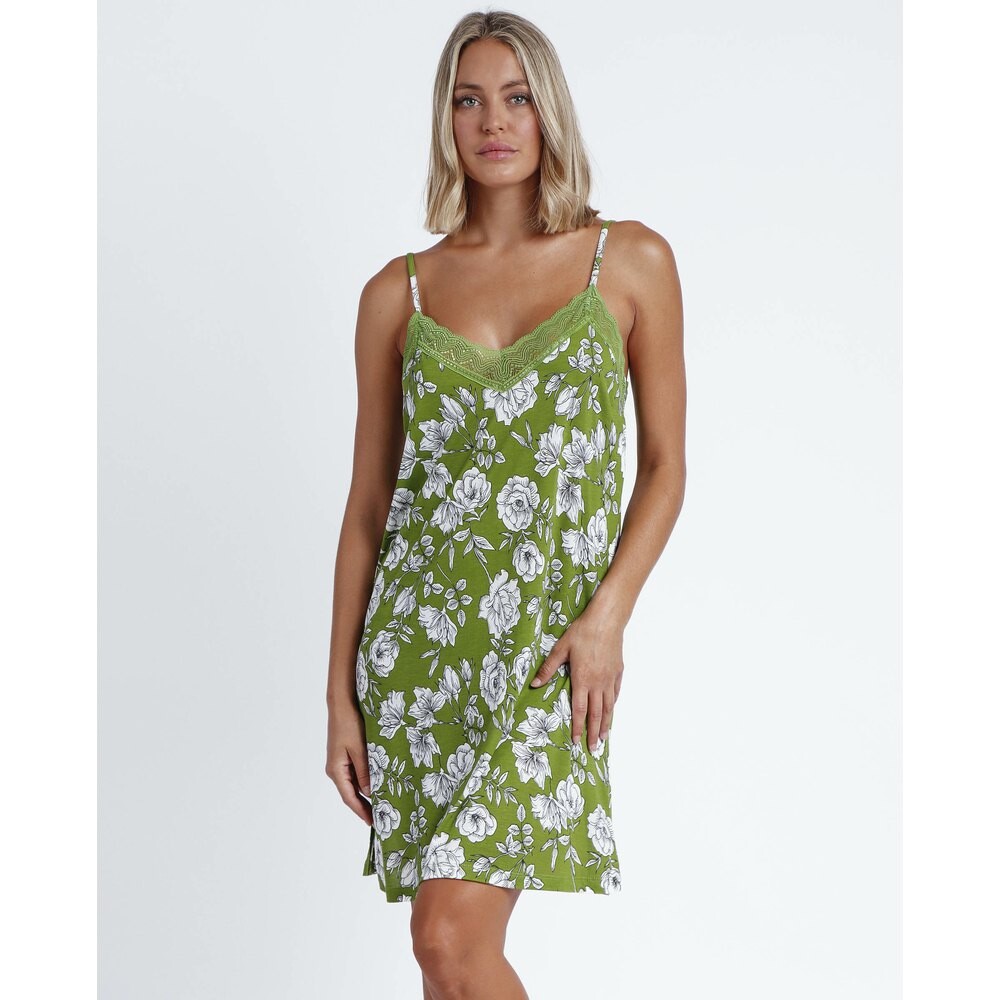 

Пижама Admas Flowers Dress, зеленый