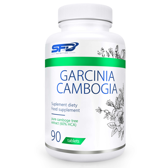 SFD Garcinia Cambogiaпрепарат, поддерживающий контроль веса и поддержание надлежащего уровня глюкозы в крови, 90 шт. sfd berberyna препарат поддерживающий нормальный уровень глюкозы в крови 90 шт