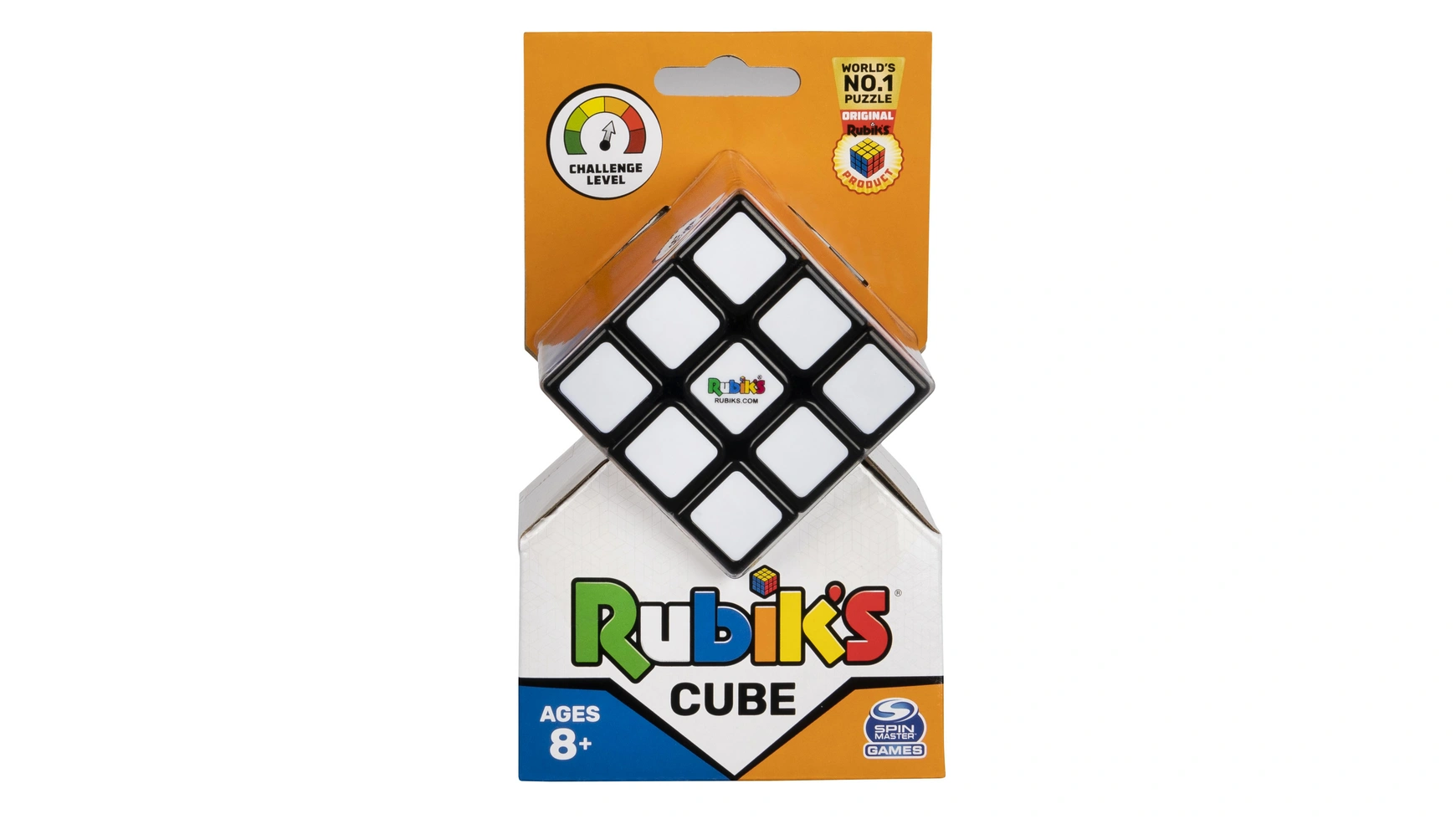 Волшебный кубик Рубика 3х3 классический кубик 3х3 для логических акробатов Spin Master сумка кубик рубика синий