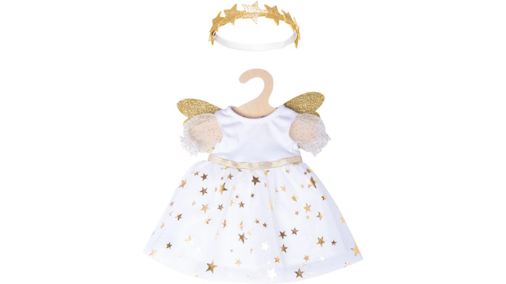 Платье ангела-хранителя со звездочкой, размер 35-45см Heless