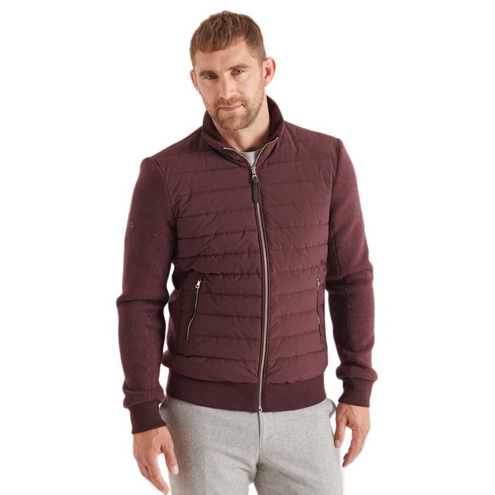 

Куртка Superdry Studios Padded Knit Mix, красный