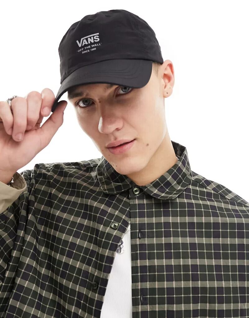 

Черная фактурная кепка Vans Outdoors, Коричневый