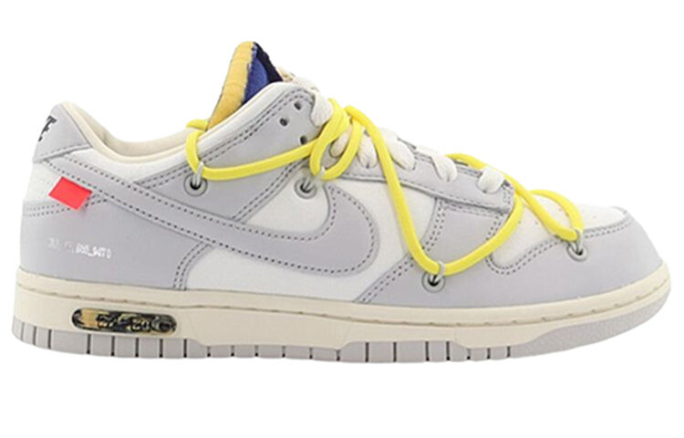 

Кроссовки мужские Off-White x Nike Dunk Low The 50, серый / белый
