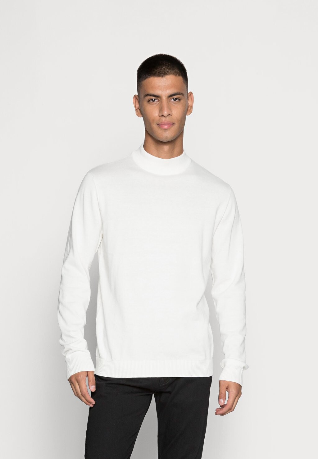 

Свитер EBASIC MOCK NECK Jack & Jones, Cloud Dancer