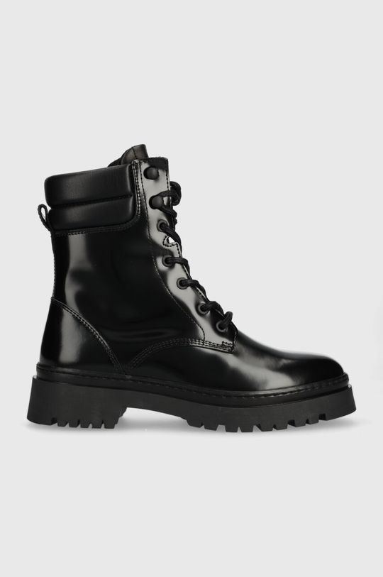 цена Кожаные байкерские ботинки Aligrey Gant, черный
